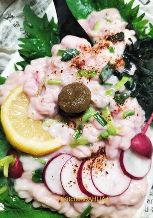 🦊道産子❄白子チタタプ盛り🐟️タチなめろう-レシピのメイン写真