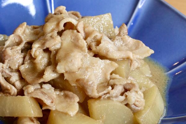 ご飯進む！豚バラと大根の煮物