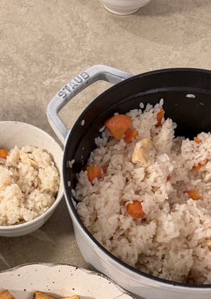 ストゥブ(STAUB)鍋で作るかやくご飯-レシピのメイン写真