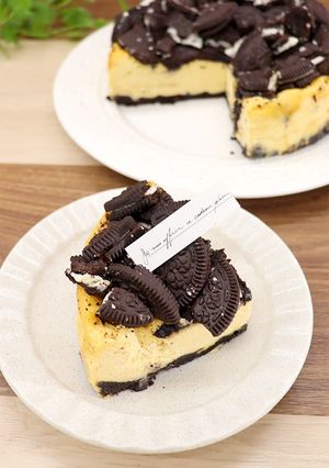 新食感♡オレオチーズケーキ-レシピのメイン写真