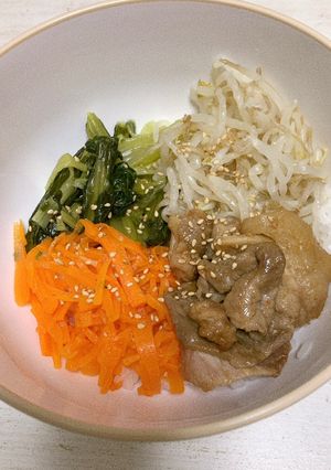 ビビンバの味つけ。-レシピのメイン写真