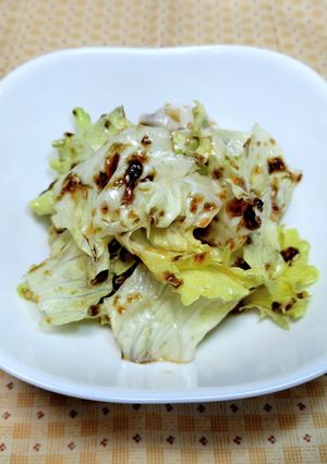 レタスの海苔佃煮和え-レシピのメイン写真