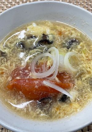 ナマコの彩り中華スープ-レシピのメイン写真