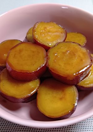 ご飯にぴったり❢さつまいもの甘醤油煮-レシピのメイン写真