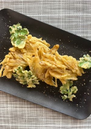 トリュフ香るゴボウのかき揚げ-レシピのメイン写真