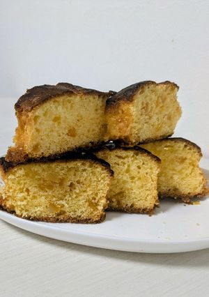 クリームチーズ入りオレンジピールパウンド-レシピのメイン写真