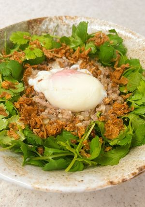 エスニック風♪肉そぼろ和え麺-レシピのメイン写真