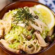 きのことキャベツの和風バタぽん炒めレモン