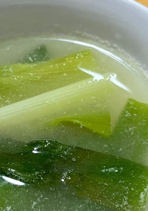 ネギの鶏がらスープ-レシピのメイン写真