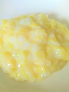【離乳食 中期】白菜のミルク煮-レシピのメイン写真