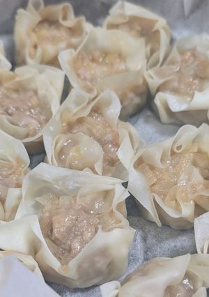 もう買わない！お肉ゴロゴロ♪簡単🐖肉シウマイ-レシピのメイン写真