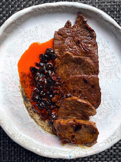 牛ロースの豆豉辣油焼き-レシピのメイン写真