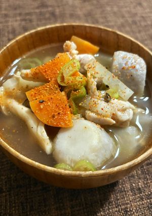 【簡単】鶏肉入りけんちん汁-レシピのメイン写真