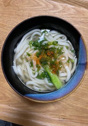 もっと簡単！面倒臭い時に。もつ鍋風うどん-レシピのメイン写真