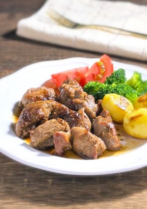 簡単&お店の味『ラム肉のカットステーキ』-レシピのメイン写真