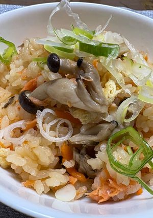 シャケの炊き込みご飯 （覚書き）-レシピのメイン写真