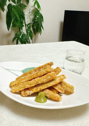 簡単つまみ飯・カレー風味ごぼ天スティック-レシピのメイン写真