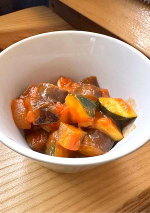 なすとズッキーニのトマト煮-レシピのメイン写真