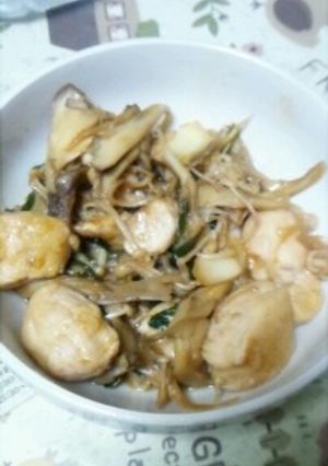 鶏ささみ【ささみのさっぱり炒め】-レシピのメイン写真