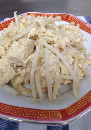冷凍豆腐でヘルシーチャンプル-レシピのメイン写真