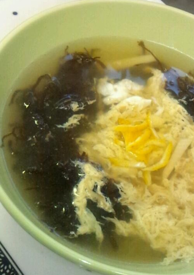 竹の子ともずくのかき玉スープ♪-レシピのメイン写真