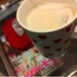 ほうじ茶きな粉ラテ♡