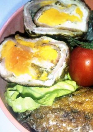 べーコンエッグ巻き…かな？お弁当に♪-レシピのメイン写真