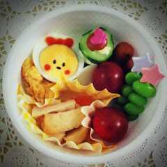 รูปของ お弁当に♪簡単可愛いゆで卵
