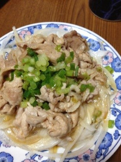 旬！〜新玉ねぎと豚肉のポン酢がけ〜-レシピのメイン写真