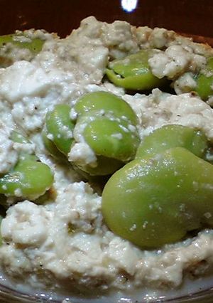そら豆の白和え（柚子胡椒）-レシピのメイン写真
