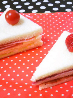 ショートケーキみたいなサンドウィッチ-レシピのメイン写真
