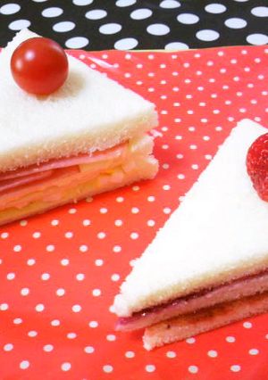 ショートケーキみたいなサンドウィッチ-レシピのメイン写真