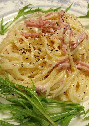 かなるンちの釜チーズスパ-レシピのメイン写真