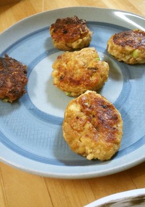 豆腐のつくね風バーグ-レシピのメイン写真