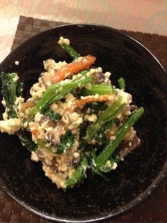ほうれん草の白和え-レシピのメイン写真