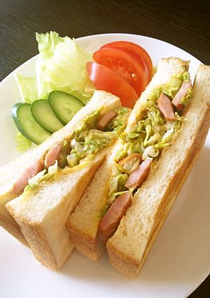 *我が家の朝ごはん*「ウイキャベ」-レシピのメイン写真