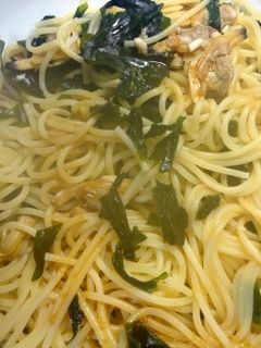 わさび醤油風味のあさりスパゲッティ-レシピのメイン写真