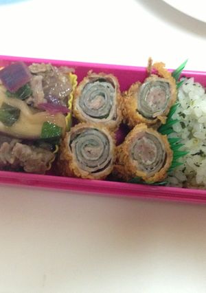 クルカツ　サルティンボッカ風（お弁当用）-レシピのメイン写真