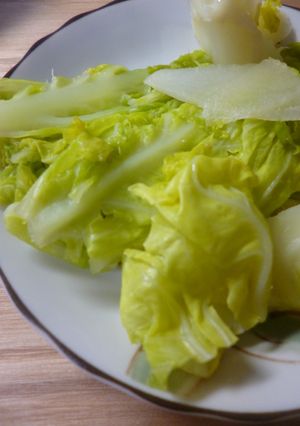 無加水鍋で・春キャベツの蒸し物-レシピのメイン写真