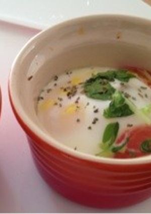 朝食におしゃれ！たまごのココット♫-レシピのメイン写真