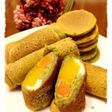 お弁当にも!パンケーキロール
