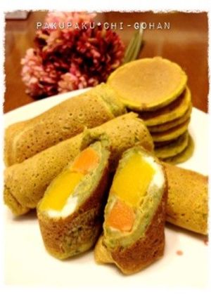 お弁当にも！パンケーキロール-レシピのメイン写真