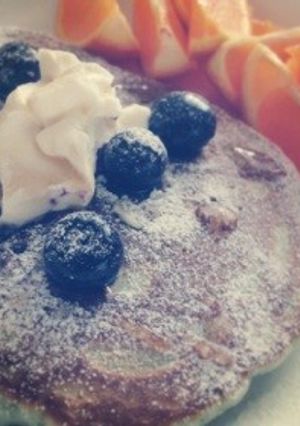Blueberry Pancake-レシピのメイン写真