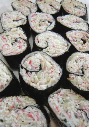 カルシウムた～っぷり◎ご飯なし海苔巻き-レシピのメイン写真