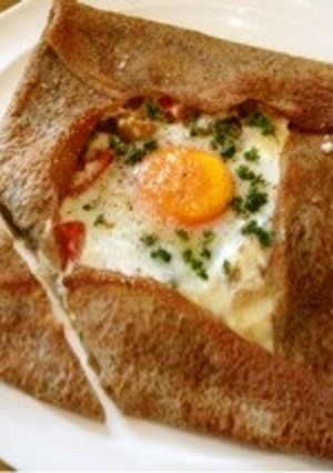 そば粉のクレープ"ガレット"-レシピのメイン写真