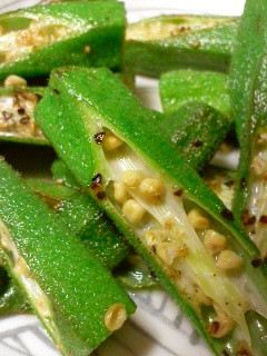 オクラの炒め物-レシピのメイン写真