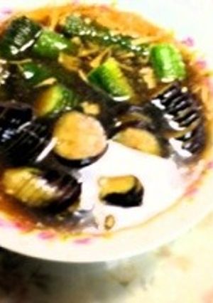 なすと胡瓜の揚げびたし-レシピのメイン写真