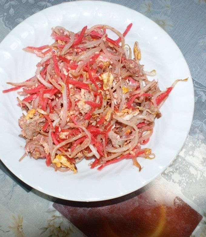 もやしと紅しょうがの炒めもの by ねねのしん 【クックパッド】 簡単