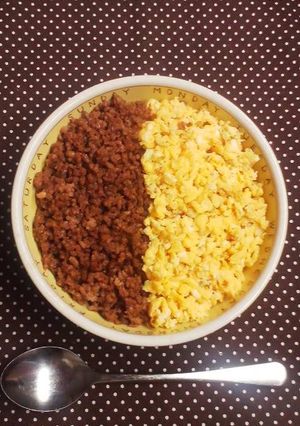 ｡*レンジで時短♪そぼろ丼*｡-レシピのメイン写真