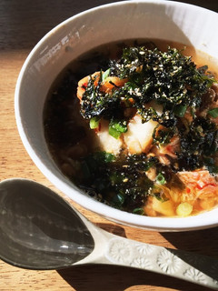 お湯沸かすだけ♪簡単納豆キムチクッパ☆-レシピのメイン写真